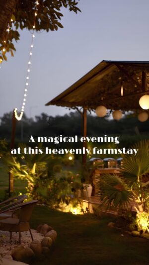 Aisha Mahdi Instagram - ⚡️// “Discovering a hidden gem in 📍New Delhi, 

where we escaped into a heavenly oasis of green fields and rustic vibes for my husband’s @viewflickstories birthday at @stonefieldfarm 

PR - @saira_setia27 

Everything was absolutely perfect, just like me 😉 Don't miss out on this unforgettable experience with even better 🌿 

Whatsapp the host from the page to learn more about Stone Field Farms: where blissful memories are made just on the outskirts of Delhi ☀️

✔️Dm for bookings. 

#StonefieldFarms #WeekendGetaway #StayCation #farmhousedelhi #weekendgoals #luxurystaycation #airbnbdelhi #homestay #getaway”