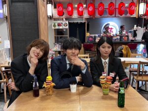 Aju Makita Instagram - ☺︎︎
御上先生episode9
ありがとうございました！
松坂さん愛流君、演出の小牧さんに
とても助けられました。
富永頑張った！