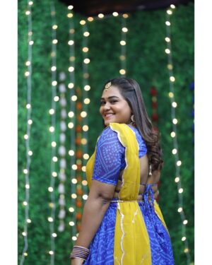 Akalya Venkatesan Instagram - Celebrations 🎉 

Beautiful outfit from @_gina_couture ❤️
MUA @revathisachu_makeoverartistry ❤️
Captured @urs_chandanramesh ❤️
Jewels 💎 @urs_chandanramesh ❤️
#adithyatv #love