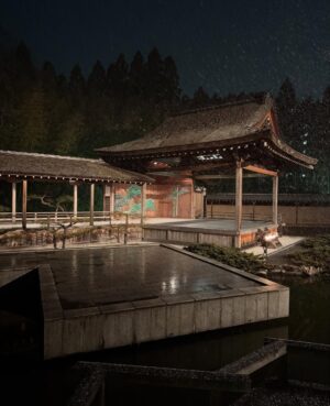 Akiko Hinagata Instagram - 神戸の能舞台があるご飯屋さん
夜景も綺麗で雪も降り出して幻想的な景色にうっとりしました
#神戸
#能舞台があるレストラン