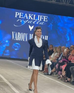 Akshaya Shetty Instagram - An exciting evening by the sea with @peaklife_magazine in Alibaug. 
Was dressed to impress in ‘summer chic’ outfit by @richasinghdesign 

Powered by @flyswiss @explore.louisiana 
Fashionshow at the Alibaug jetty with Chic collection by @varoinmarwah 
Thank you to our host @riaangeorge

Was a delight to watch @kingofclubsin & @maliniagarwal walk the ramp ❤️🧿