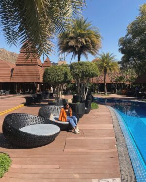 Akshya Digital Diaries Instagram - Missing escaping from home a lil bit more today only because of such beautiful weather. ☔️💧
.
You must try in Pushkar:
Visiting @anantapushkar 
@wildroseresortpushkar @naturevillageresort 🌸
.
Trying fruit bowl from Sonu Juice centre. 🧃
Must have falafel wrap. 🥐
Must have Mezze platter & 4 cheese pizza from la pizzeria 🍕 
Visit Brahma temple & sit near Ghat for serene view. 🚤
.
#pushkardiaries  #pushkar #pushkarfair #pushkarlake #travel #travelblogger #travelgram #traveler