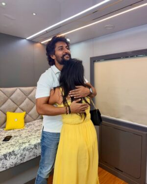 Alekhya Harika Instagram - 2022 lo “ Meet Cute” ani series , nani garu produce chesina series , ah series lo chinna character chesa 
Nani garini kalvadam edi na second time , he remembered and addressed me by that small character I played 
Left me with Happy tears 🥹 and he has been an unknown strength and just his Aura gives such a confidence to a person 

Truly “ Lots of Love “ to an amazing human being and incredible actor ❤️🧿

And can’t wait to watch HIT-3 on May 1st
