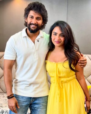 Alekhya Harika Instagram - 2022 lo “ Meet Cute” ani series , nani garu produce chesina series , ah series lo chinna character chesa 
Nani garini kalvadam edi na second time , he remembered and addressed me by that small character I played 
Left me with Happy tears 🥹 and he has been an unknown strength and just his Aura gives such a confidence to a person 

Truly “ Lots of Love “ to an amazing human being and incredible actor ❤️🧿

And can’t wait to watch HIT-3 on May 1st