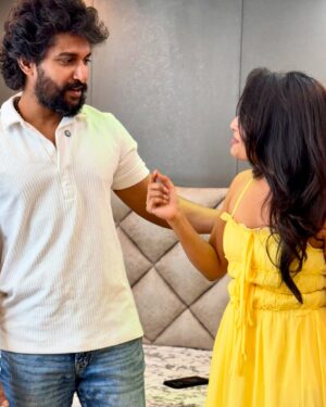 Alekhya Harika Instagram - 2022 lo “ Meet Cute” ani series , nani garu produce chesina series , ah series lo chinna character chesa 
Nani garini kalvadam edi na second time , he remembered and addressed me by that small character I played 
Left me with Happy tears 🥹 and he has been an unknown strength and just his Aura gives such a confidence to a person 

Truly “ Lots of Love “ to an amazing human being and incredible actor ❤️🧿

And can’t wait to watch HIT-3 on May 1st