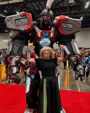 Alex Kingston Instagram - Working hard in Orlando !!!
