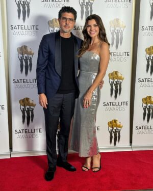 Ali Landry Monteverde Instagram - Great night at The International Press Academy Satellite Awards 🎥