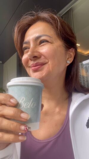 Alice Dixson Instagram - ☕️☕️☕️ does not really compare to this…
my real pick me 🆙 is 
@belobeauty 😉
#BeloDay @BeloBGC
Have a #BeloBeautifulDay every☀️ne