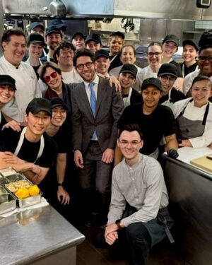Alice Waters Instagram - I have never felt so welcome by the entire staff of a restaurant! It felt like a big family where everyone's job is valuable. This is the regenerative spirit of love we need in all restaurants from the farmer to the dishwasher to the wonderful dining room staff that greeted me with a bottle of Tempier Bandol rosé! @chefmikeanthony @gramercytavern