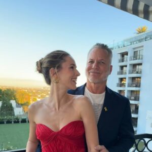 Alona Tal Instagram - Happy Valentine’s Day @marcos595 I’m so happy we actually have some pics together this year (only parents understand the achievement ) I love you today as I have since I’ve met you.