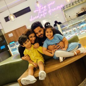 Alya Manasa Instagram - Happy birthday to my cute little Aila pattu Kutty♥️
A daughter is a miracle that makes your life worth living😘😘😘😘
@sanjeev_karthick 
@_hasana_9 
@rabia_nafeez_11