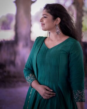 Amala Gireesan Instagram - Costume by @kalista_shaheera_noushad 
📸 @prabhuv_ 

#churidar #feel #love #wind #happyness