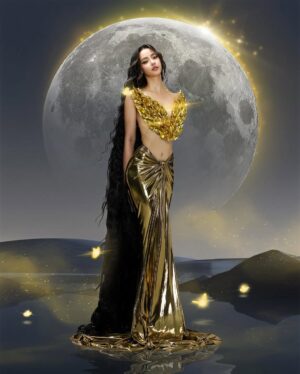Amanda Obdam Instagram - จันทรานารี สตรีรัชนีกร 🌕✨
Lady of the Full Moon 

เมื่อคำอธิษฐานจบลง ด้าขอให้ทุกคนสมปรารถนาดั่งใจหวัง ในคืนพระจันทร์เต็มดวงค่ะ 

พระจันทร์เต็มดวง ถือเป็นช่วงที่พระจันทร์จะมีพลังงานสูงสุด และสวยที่สุดบนท้องฟ้า เป็นเวลาแห่งการตื่นรู้ และเฉลิมฉลองในสิ่งที่ดี อิทธิพลของพระจันทร์ย่อมส่งผลให้เกิดความอุดมสมบูรณ์ เหมาะแก่การเปิดรับโอกาสใหม่ๆ ที่งดงามในอนาคต. 

Outfit @c.peeranat 
Hair @plugprohair.official 
Photographer @peerawat.production 
Manager @jamemypatiphan 
Makeup @dreamm.makeup 
Hair @kant_ksp @mangoteenhair 
Graphic @beerthapat 
Special thanks @tinnabhat @natchanon.poko
