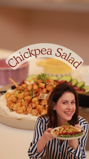 Amrita Raichand Instagram - Who said healthy can’t be creamy, crunchy & delicious?🥗✨ Follow @amritaraichand for more healthy yet exciting recipes like these ❤️

This power-packed salad comes together with hung curd, chickpeas and whatever veggies you have at home! 

No fancy ingredients, just simple, fresh and flavourful goodness in every bite💚 

Perfect for a quick lunch, a light dinner, or even a snack! 😋 
Ready to give it a try? Let me know what twist you’d add!👇🏼

Recipe: 
High Protein Chickpea salad 
Ingredients
Boiled chickpeas- 1 cup 
Salt & pepper to taste 
Red chillie powder - a pinch 
Chaat masala - 1/2 tsp 
Grated carrot- 1 small 
English Cucumber- sliced thick - 1
Celery - 1/2 a stalk (chopped) 
Green onions(sliced) - 2 
Freshly chopped parsley (2 tbsp) 
Black Olives (sliced) - 5-6 
For garnish 
Toasted Pumpkin seeds- 2 tbsp 
Pomegranate seeds - 2 tbsp 

Dressing
Hung curd - 1/2 cup
Chaat Masala - 1/2 tsp
Cumin powder - 1/4 tsp
Extra-virgin olive oil- 1 tbsp 
Apple cider vinegar- 1 tsp 
Garlic cloves- 2 (minced)
Salt & freshly ground black pepper to taste 

Method
In a pan, heat oil, add the boiled chickpeas. Add the seasonings and the dry spices. Toast till slightly golden & crunchy
Now take a bowl, add the hung curd,  chaat masala, cumin pd & salt. Whisk till smooth and creamy.
Then add vinegar, olive oil & garlic & whisk till smooth. Then, in a bowl, add the toasted chickpeas, celery, carrots, spring onion greens, black olives & parsley. Mix well. 
Now for the assembly, 
Spread the curd mixture on a nice platter, top with the prepared chickpeas mixture. Top with some toasted pumpkin seeds and pomegranate seeds for a pop of colour.
Place sliced cucumbers & pomegranate seeds on the side & serve immediately.

#HealthyCanBeTasty #EasyRecipes #SaladLove #QuickMeals #HomeCooking #WholesomeEats #NutritiousAndDelicious #ChefAmritaRaichand #FoodThatHeals #GoodFoodGoodMood #EatWellLiveWell #ProteinPacked #GutHealth #SimpleAndHealthy #FlavorsOfIndia