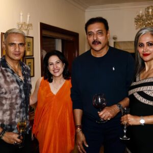 Amrita Raichand Instagram - Was such a pleasure to host the Maharani of Baroda; the lovely @radhikaraje along with some of my very special and distinguished guests for a memorable dinner at our home… It was an evening filled with flavors, stories and warmth. Grateful for the company, the conversations and the shared love for fine food and culture… ❤️#amritaraichand #chefandbeyond #hostedwithlove #asrworld