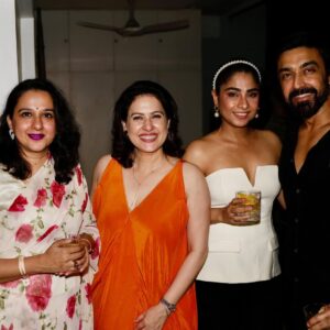 Amrita Raichand Instagram - Was such a pleasure to host the Maharani of Baroda; the lovely @radhikaraje along with some of my very special and distinguished guests for a memorable dinner at our home… It was an evening filled with flavors, stories and warmth. Grateful for the company, the conversations and the shared love for fine food and culture… ❤️#amritaraichand #chefandbeyond #hostedwithlove #asrworld