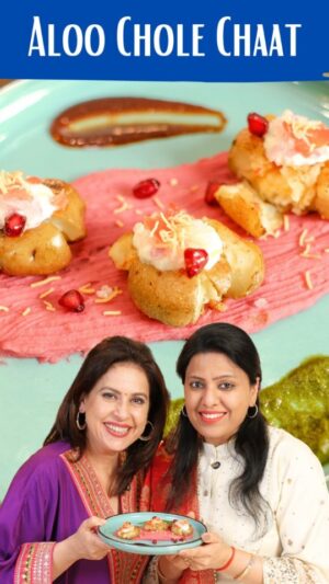 Amrita Raichand Instagram - Chef @amritaraichand aaj bana rahi hai Desi version of Hummus- Aloo Chaat💗 
Do like and comment ACHI BANI HAI if you loved this.

#aloochaat #amritachand #snacks #Nashta #vegetarianfood #mintsrecipes #reels #Reelsinsta #reelsindia #recipe #Recipes #IndianRecipes #Food #Cooking