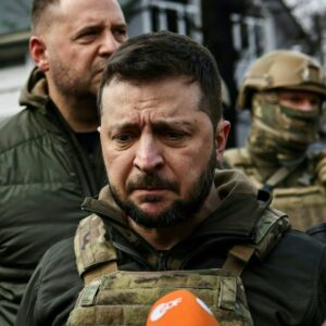 Ana Navarro Instagram - You know why he doesn’t wear a fucking suit? Because these are not normal times. Because he is representing Ukrainians at war. They have no food, no electricity, their homes have been bombed, their sons and fathers have been killed. You think people in Ukraine are wearing suits? Zelensky’s people are fighting and dying in defense of their country, a country invaded without provocation by Putin, a murderous, dictatorial, thug. And wearing one of those ridiculous, made-in-China, tacky, red Trump ties would not make a lick of difference. This is not about a suit and tie. They are looking for any stupid excuse and justification to stand with Putin and stop supporting Ukraine. Donald Trump and all his minions, silent accomplices and apologists will be judged harshly by history. Call your Congresspeople and Senators, (202) 224-3121 -yes, especially the Republican cowards, and tell them you stand with Ukraine and against Putin. 💙💛