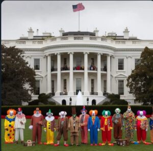 Ana Navarro Instagram - Trump is convening his first Cabinet Meeting today. Complete clown-show with Elon as ring-master. Apologies to clowns. 🤡