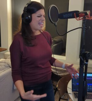 Andrea Navedo Instagram - 🎶✨ Behind the Scenes Rehearsing "Hey Gina" with Andrea Navedo! ✨🎶

Andrea Navedo is in full swing, bringing "Hey Gina" to life! This vibrant number is all about adventure, wonder, and seeing the world through Gina’s eyes. As she dreams big, so does the music—filled with energy, joy, and a touch of magic.

Can’t wait to share more from this dreamscape moment in All of My Dreams! Stay tuned! 💫 #AllOfMyDreamsFilm #AndreaNavedo #HeyGina #DreamBig #MusicalMagic #BehindTheScenes
#actress #artist #CreativeProcess #music