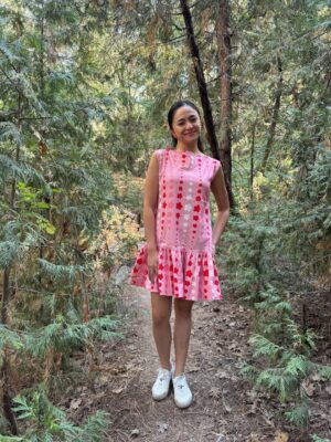 Andriani Marshanda Instagram - LA mornings 🌲🌞🌻🌸

Wardrobe:
Slide 2 @miniglow_hera_
Slide 3, 4, 5 @callathelabel

#styledbyRikkisi