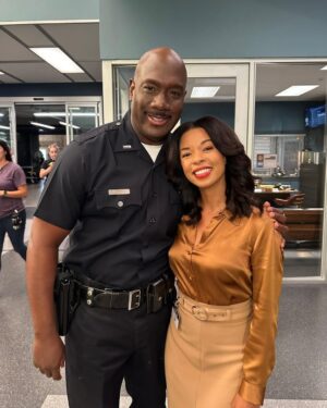 Angel Parker Instagram - See you at the station tomorrow ‼️ #TheRookie