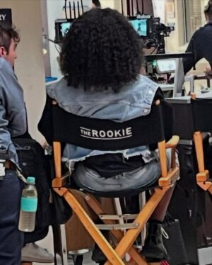 Angel Parker Instagram - Luna is back on @therookieabc tonight directed by ICON @tasha4realsmith and keeping her side-eye on things at the hospital. DO NOT LIE TO LUNA! Or anyone really :)