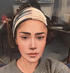 Angeline Malik Instagram - Couldn’t resist…. #avatar #digitalart