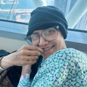 Angeline Malik Instagram - Thank you for your duas! 

Here’s Angeline’s first glimpse post-surgery. She’s grateful for your support—please continue praying for her speedy recovery.

#angelinemalik #angelinemalikofficial #recovery #cancerjourney