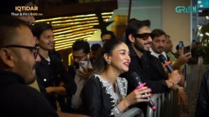 Anmol Baloch Instagram - The talk of the town couple ‘Shahnawaz and Mehru’ gave a spectacular appearance at the Lucky One Mall. Fans of drama serial ‘Iqtidar’ rejoiced and took selfies with their favorite stars at the special meet and greet event. 

Continue Watching ‘Iqtidar’ every Thursday & Friday at 8pm only on Green entertainment.

#GreenTV #GreenTVEntertainment #Iqtidar #LuckyOneMall #AliRaza #AnmolBaloch