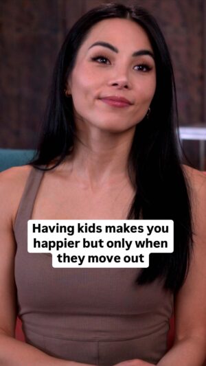 Anna Akana Instagram - Having kids makes you happier but only when they move out, according to a study I don’t find credible at all but is so funny conceptually I had to make a video about it

.
.
.
Shot by @johnleestills
Grip @meliseeta
Sound @mobleywillwork
Edited by @thecameronrice