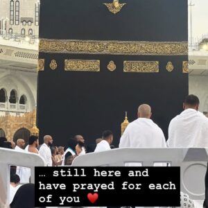 Anoushey Ashraf Instagram - Here again and couldn’t feel more honored. 
Prayed for Pakistan, Palestine and for every soul who’s in distress today, regardless of their faith. Prayed for our collective health and contentment. Prayed for all animals on this planet for they are abused in abundance. Prayed for sustenance, stability and health. Prayed for our environment. Big prayers for Nature, whom we neglect and usurp aplenty and even then she gives back generously and consistently. I’m in awe of all our mountains, animals, oceans, glaciers, lakes, wildlife etc… they’ve been my best friend over very many years and as Lahore City braces itself for the poorest air quality in the world, I pray we do better for our children. I pray we understand how underpasses and restaurants are  not a sign of progress if we haven’t evolved our collective consciousness as human beings. There is nothing to take pride in, humility is perhaps our biggest salvation. So the next time you abuse another, think about the filth and pollution your hands, tongues and your intentions have left in this world for where they shall forever remain, circulating and coming back to you tenfold. You give sickness, you get sickness. Even our children won’t be spared. 

My prayer may be a drop in the Ocean but in God’s realm, everyone is heard and all requests are taken into account. I know He hears me. And that gives my heart deep rest. I’m forever grateful. May Allah shower his countless blessing on Muhammad (pbuh), the people of his house (Ahl-ul-bayt) and their humble followers. Ameen Ameen Ameen. 🤲 🙏 🤲 #umrah #makkah