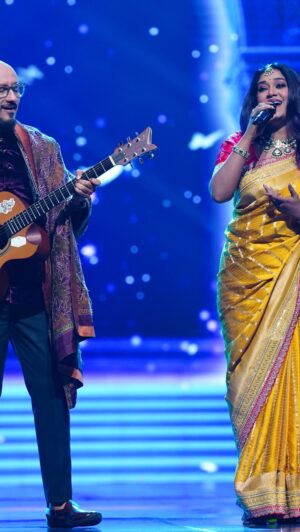 Antara Mitra Instagram - Journey of a life time ❤️ #Saregamapa #ZeeBangla