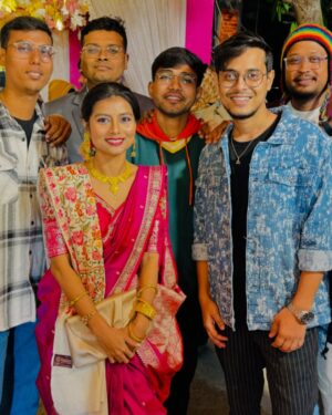 Antara Naina Roy Majumder Instagram - একটা বিয়ের ভোজ খেতে এত স্ট্রাগল হলে বিয়ে করতে কেমন চাপ হয় ভাবছি!😅 
যারা এই সিজনে বিয়ে করলে তাদের কেমন অভিজ্ঞতা শুনি 🫠