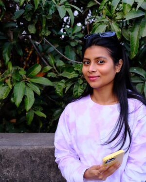 Antara Naina Roy Majumder Instagram - ভূতের সঙ্গে ডেটে গেছিলাম 🫣 আচ্ছা তোমরা কি ভূতে ভয় পাও?