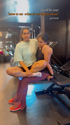 Anupama Gowda Instagram - My beautiful best friend 🤗 From the laughter we’ve shared to the countless memories we’ve created, your presence in my life is a treasure that I hold close to my heart, your friendship has been a source of joy, support and unwavering love. And I’m endlessly grateful for having you by my side, your beauty goes beyond what meets the eye, It’s in the way u light up a room, and the love you share with those lucky enough to know you ❤️😘 life is better with you in it, you’re my chosen family 🧿🤍 Happy Birthday my beautiful girl 🌻cheers to another year of adventures, laughter and unforgettable memories, I love you mudamma @anupamagowda
