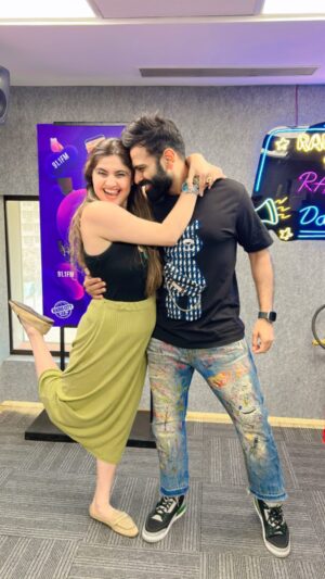 Archana Instagram - Vibing with @archanaapania while Sreeram brings the fire on the Ranu! 🔥🕺💃 #SreeramVibes #RanuGroove #DanceSquadGoals #ArchanaAndSreeram #GenZVibes #FYP #singersreeram #sreeram #sreeramachandra #src #srcians