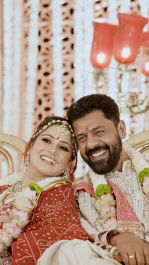 Archana Gupta Instagram - One month down, forever to go. In your love, I’ve found my home, my peace, and my greatest adventure.
One Month Of Togetherness ✨💫
#AmArLove - A tale of eternity ♾️💕

.
.

.
Togetherness, Love, Forever, Couplegoals, Lovestory, 
.
.
.
.
.
#lovestory #couplegoals #newlife #love #hearts #infinity #happiness #blessed #trendingreels #reelsvideo #tradition #reelsindia