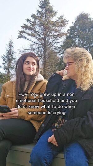 Arij Fatyma Instagram - When you grew up in a non-emotional household and suddenly find yourself face-to-face with a crying person... and all you can think is, 'Please stop, I wasn't trained for this!' 😂 How many of us are in the same emotional boat? 🚣‍♂️💔 

#ohioinfluencer #michiganinfluencer #detroitinfluencer #toledoinfluencer #columbusinfluencer #clevelandinfluencer