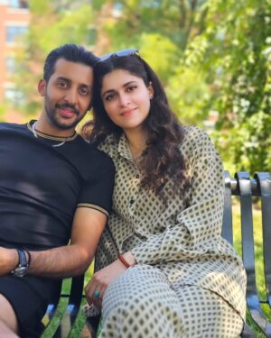 Arij Fatyma Instagram - MashAllah 7 years of marriage, 10 years of knowing each other - through all the laughter and the fights, he's still my best friend and unwavering support. This picture captured by our little one truly marks a milestone in our journey together. Here's to many more years of love, growth, and never-ending banter with my forever favorite person 💕👫✨