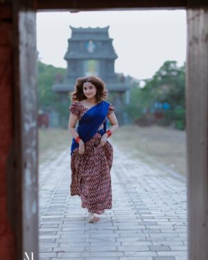 Arthana Binu Instagram - 💙

MUAH: @makeupandbeyond___ 
Photography: @mojo_click 
Costume: @mefab_designs