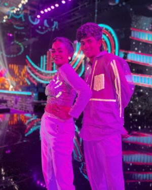Arunima Sudhakar Instagram - Watch our next performance this week ❤️

Choreographer: @vardha_master 
@iam_dhanush_official._ @rishi_kumar_jodi 

#jodiareyoureadyseason2 #dance #performance #vijaytelevision #jodiareuready #dance_gurunath