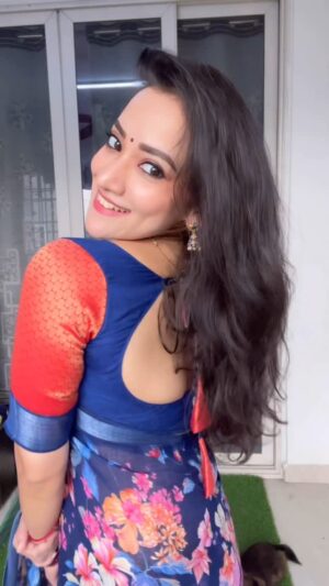 Asritha P Instagram - Saree @supersaravanastores 
#traditional #saree #asrithasreedas #actress #influencer #promotion #viral
