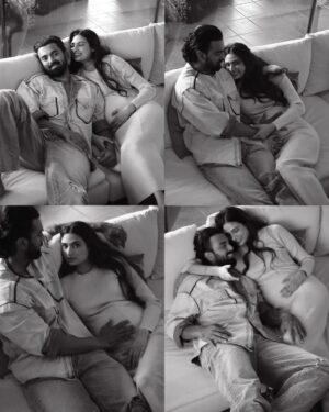 Athiya Shetty Instagram - Oh, baby! 🍃🐣💐🪬♾️💘