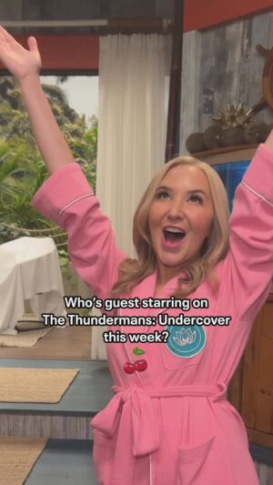 Audrey Whitby Instagram - @AudreyWhitby is making a SUPER appearance on this weeks episode of Thundermans: Undercover

Catch with the fam Wednesday at 7p/6c on @nickelodeon