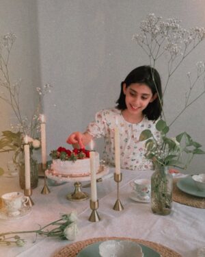 Ayeza Khan Instagram - While the two boys of the house were away, my bestie and I decided to put on a little surprise for Danish for his birthday. Upon their arrival, Rayan thought the surprise was for him so we had to play it off as a little surprise brunch for the “boys” rather than for Danish’s birthday. 

P.S. I love that Hoorain is slowly transitioning from my baby to almost like a little sister! 🎂