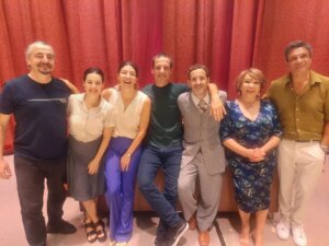 Betiana Blum Instagram - NOS VISITÓ RODRIGO DE LA SERNA
UNA ALEGRIA!!!