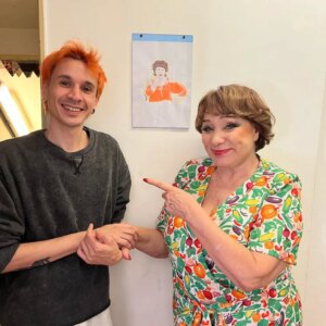 Betiana Blum Instagram - CON AGUSTÍN, EI AUTOR DEL RETRATO DE SOFY