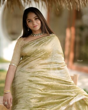 Bhavya Gowda Instagram - 💚✨

Saree: @anayra_couture 
Blouse by: @likitha_suresh_ 
Jewels from: @thespatika
Captured by: @umesh__photography___ 

#bhavyagowda670 #geetha #bhavya #bhavyagowda670 #geetha #kannada #kannadathi #kannadasongs😘😘🎶🎶 #bb #bbk11 #saree #sareelove❤️ #sareecollection #insta #instagram