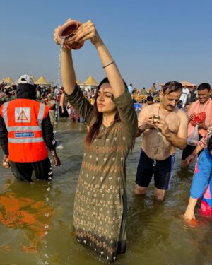 Bhavya Trikha Instagram - #mahakumbh 🙏✨